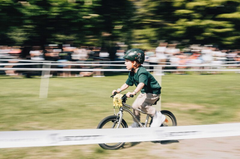 Junge Rider am Start