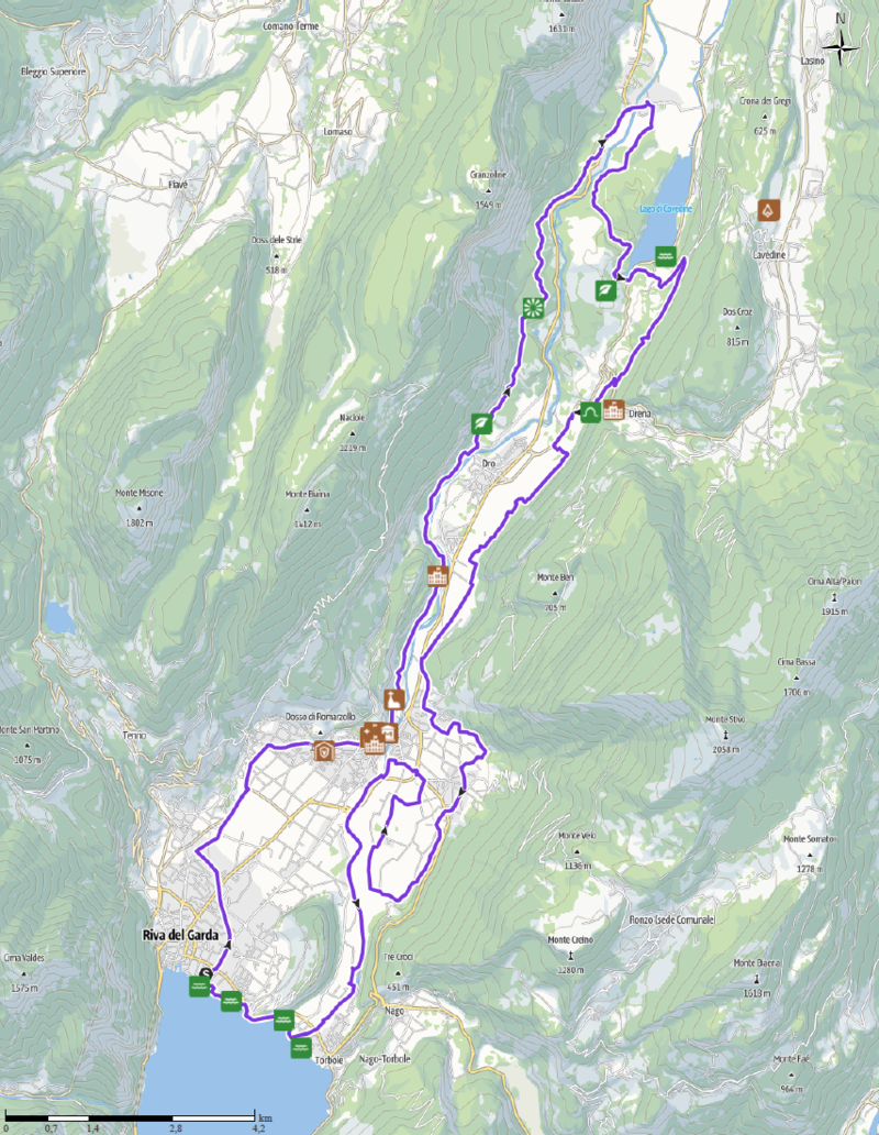 2026 Gravel Short Mappa Percorso