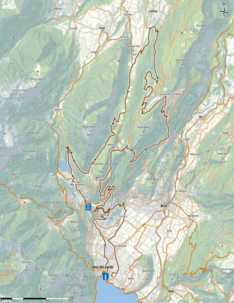 2026 Ronda Grande Mappa Percorso