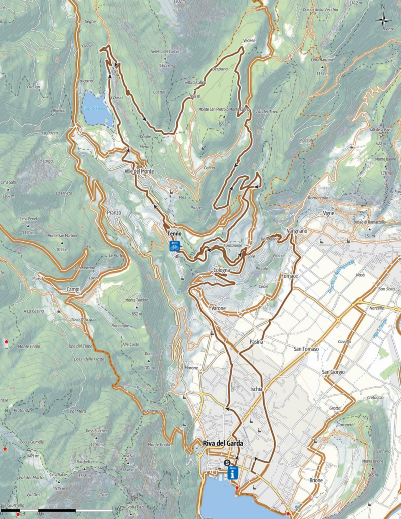 2026 Ronda Piccola Mappa Percorso