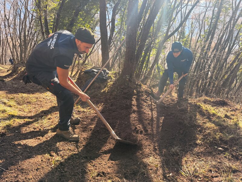 Garda Rangers im Einsatz auf den Bike Festival Trails